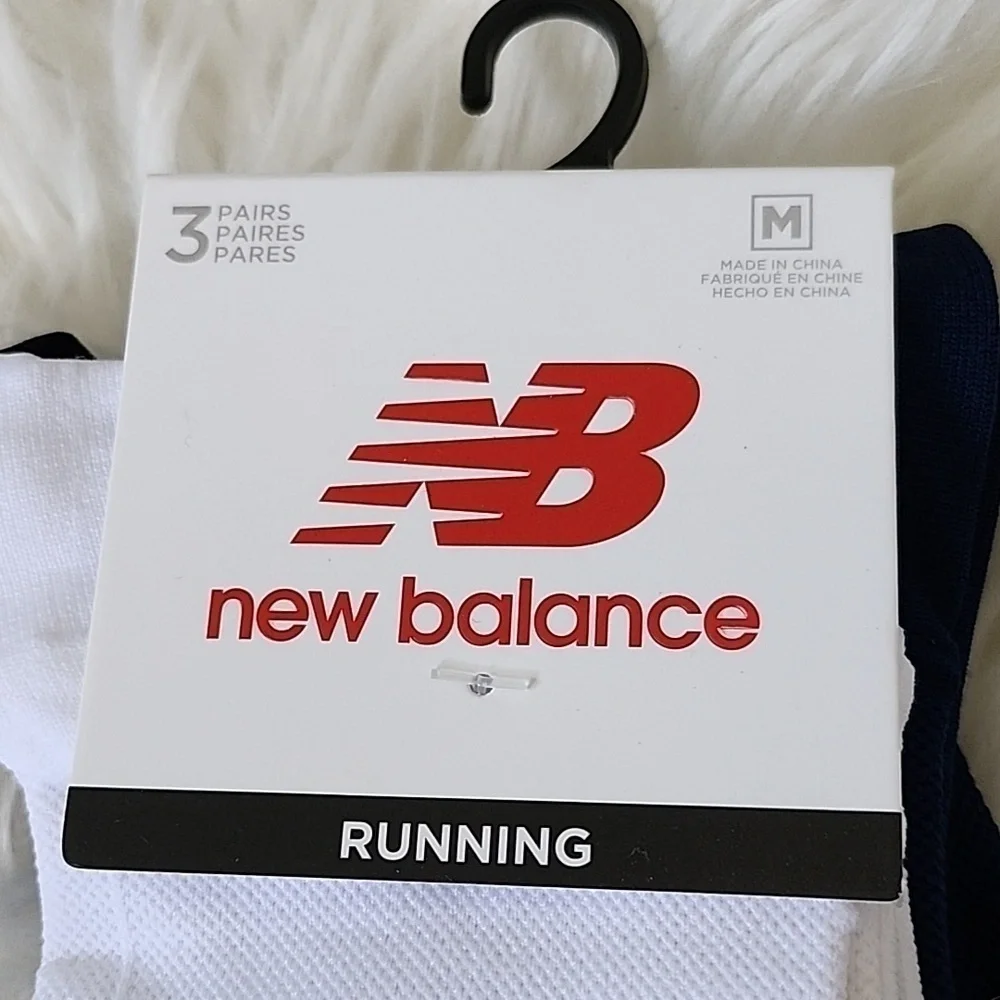 New Balance Multicolored Running Socks NWT